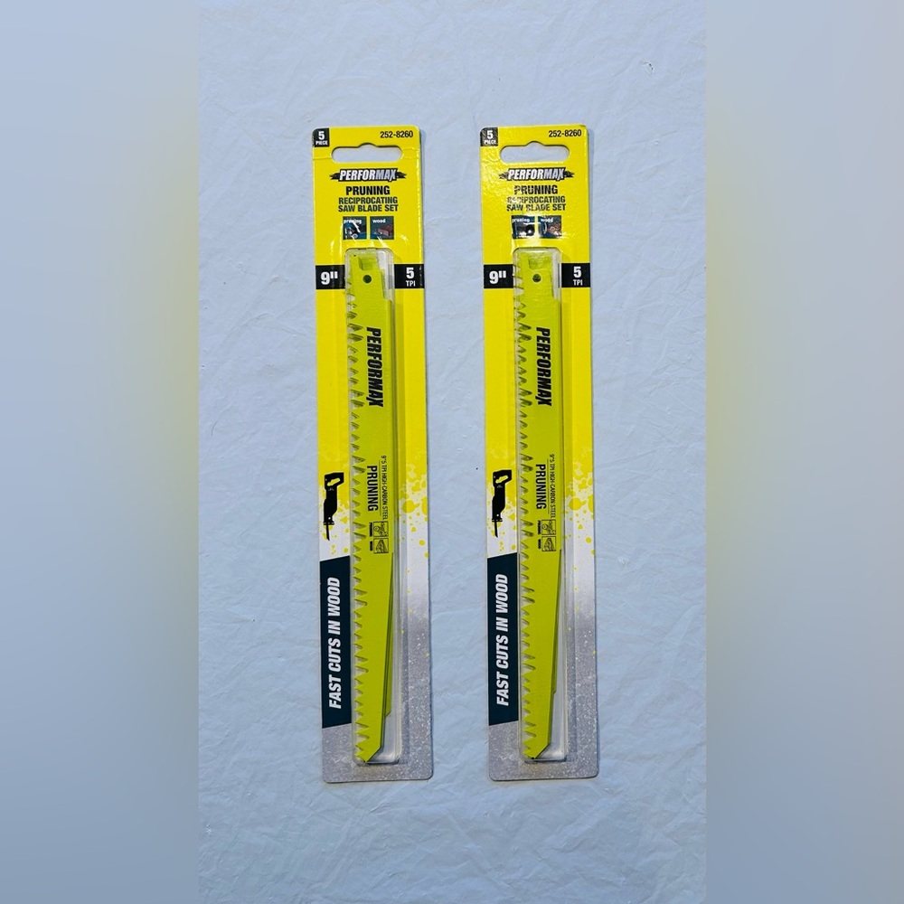 Performax 9 in. 5 TPI High-Carbon Steel Reciprocating Saw Blades